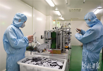 河北晉州 開足馬力，全力保障抗疫一線醫療器械供應